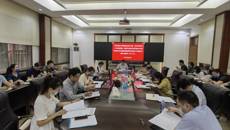 【主题教育】高职院、附设中医bat365在线官网平台召开理论学习中心组学习（扩大）会