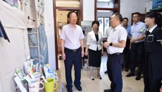 莫锦荣书记一行到高等职业技术学院、附设中医bat365在线官网平台工作调研