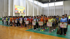 广西第十一届学生运动会羽毛球比赛在bat365在线官网平台开赛