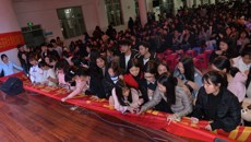 广西中医bat365在线官网平台“防艾同伴教育”与“健康素养”讲座