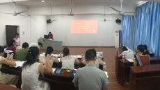 高职院、附设中医bat365在线官网平台举行学习党的十九大精神专题辅导暨2018年党员发展工作会