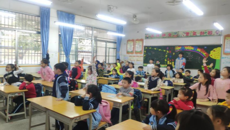 药学院组织贫困生志愿服务队赴仙葫bat365在线官网平台学雷锋活动