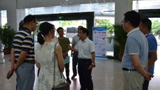 武宣县人民医院一行到一附院参观学习