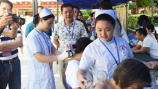 附属瑞康医院积极参加中医中药中国行—2019年广西（玉林）中医药健康文化大型主题活动