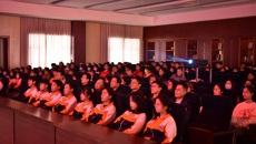 高职院、附设中医bat365在线官网平台“新时代文明实践所”主题活动——观看电影《秀美人生》