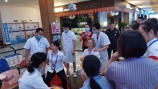 一附院应邀赴青苹果家居广场举行健康义诊