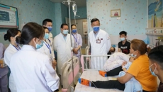 “微笑”继续，首批38名唇腭裂患儿成功施术