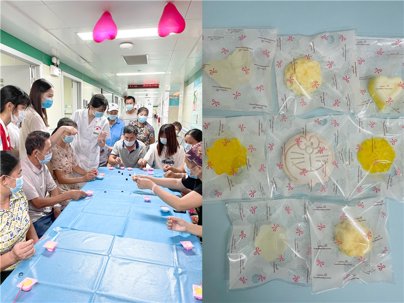 放疗科患者在制作手工香皂.jpg 放疗科患者在制作手工香皂.jpg