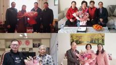 高职院、中医bat365在线官网平台春节前走访慰问离退休干部活动