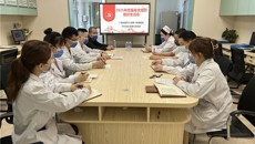一附院党委副书记、副院长钟远鸣到联系点支部参加组织生活会