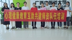 我校组织召开广西高校大学生心理健康教育互助共建师资队伍培训会议