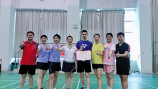 学校举行2022年bat365在线官网平台（校本部）教职工羽毛球比赛