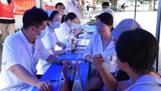 【中医药文化服务月】附属瑞康医院赴石柱岭社区开展广西中医药文化进基层及中医药健康文化素养知识宣教活动