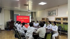 一附院门急诊党总支第五党支部开展学习《中国共产党党徽党旗条例》主题党日活动