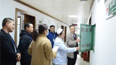一附院副院长黄仲海一行到仁爱分院现场指导节前安全生产工作