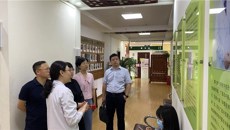 山东省青岛市中医医院（市海慈医院）同仁到一附院参观交流