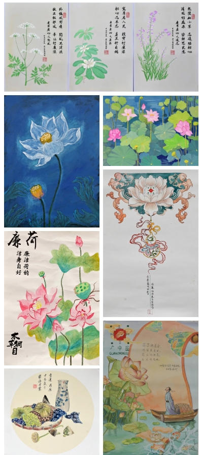 部分优秀作品展示-绘画类