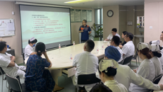 一附院机关第五党支部走进仙葫院区运动医学与关节镜外科开展“为医办实事”活动