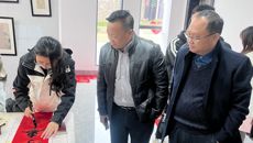 笔墨传福 红联迎新 赛院为广大师生送上新春祝福