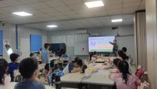 附属国际壮医医院开展职工子女安全志愿宣教活动